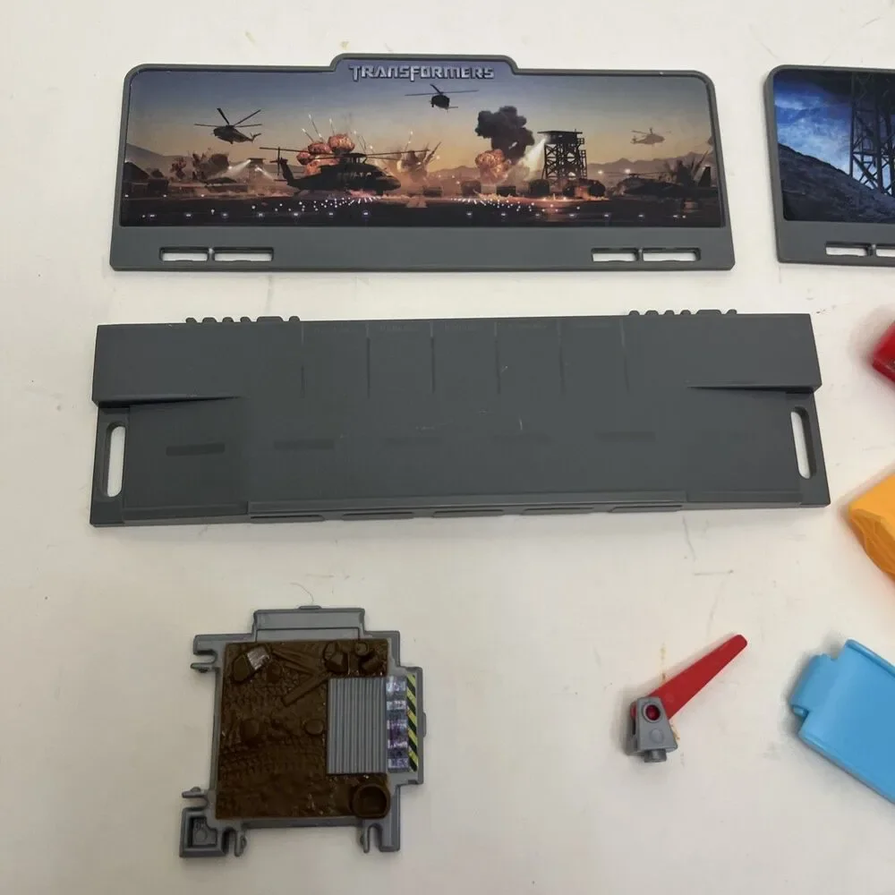 Micro Machines X Transformers Parts And Pieces Lot Of 9